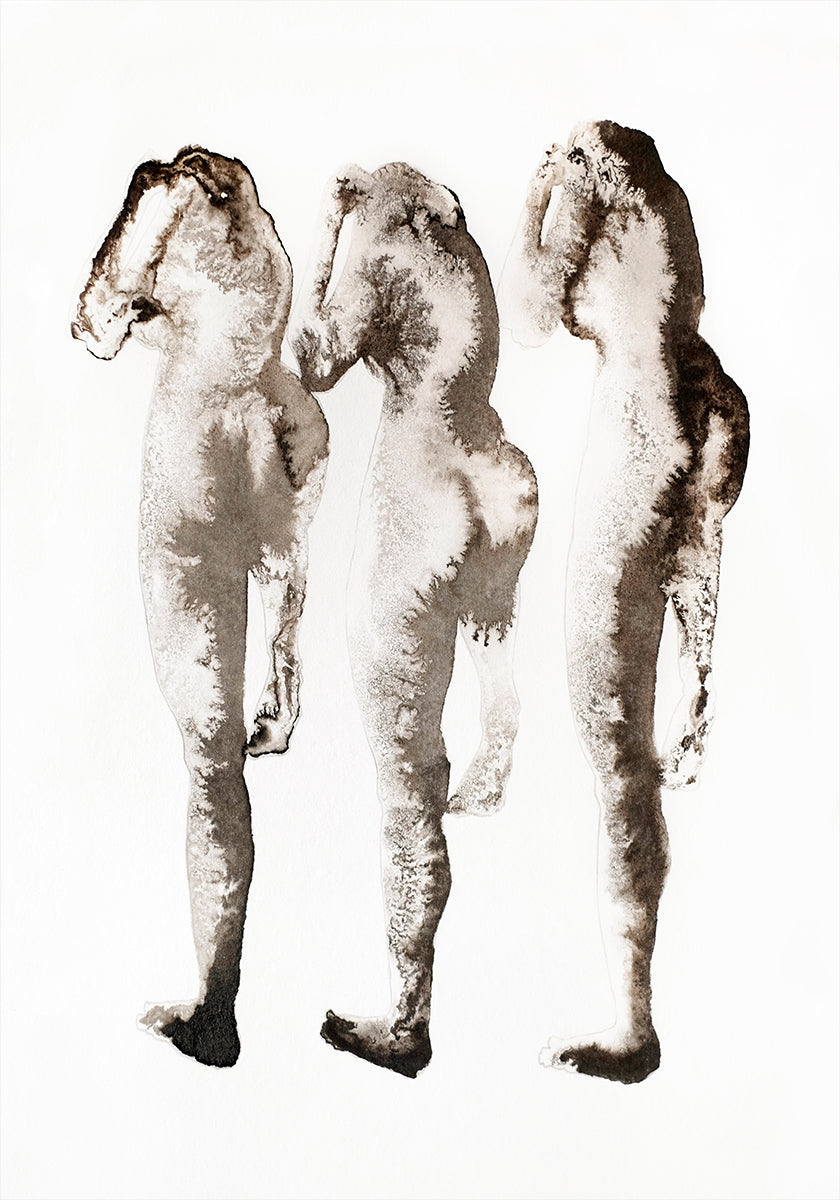 3x figūros tyrimas (po Muybridge)