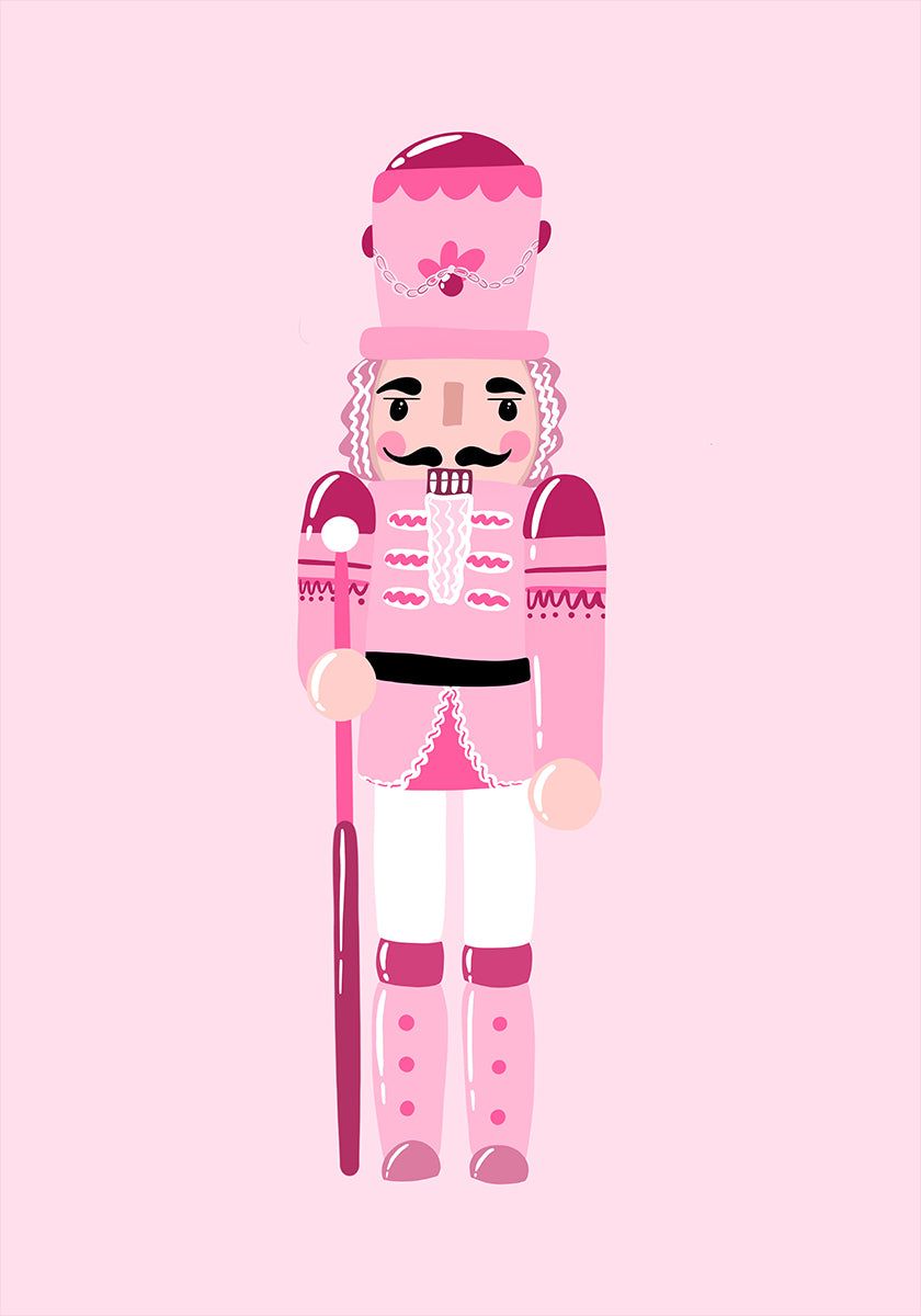 Pink Nutcracker Charm Plakat Plakat