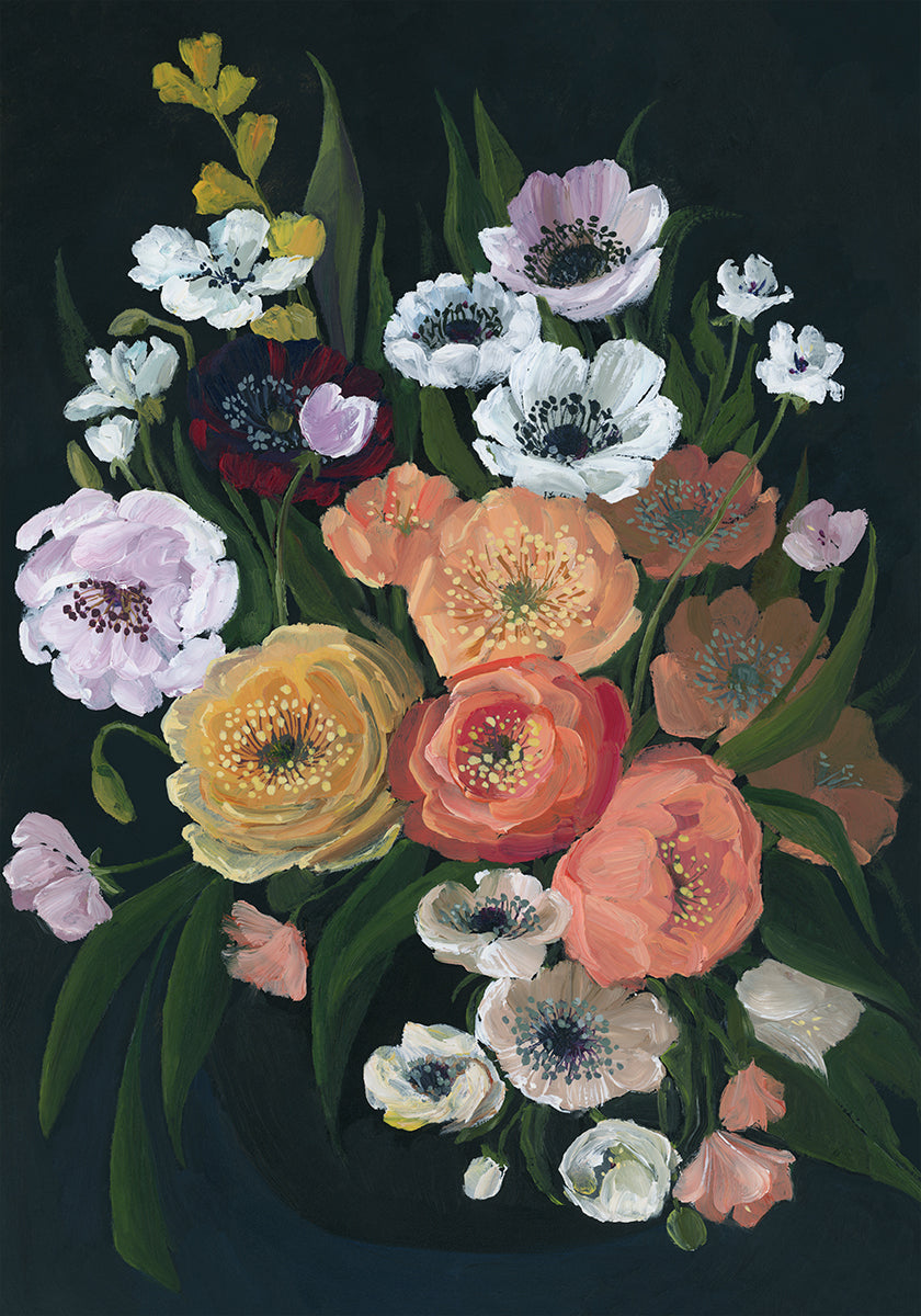 Plagát Leocadia náladová kytica