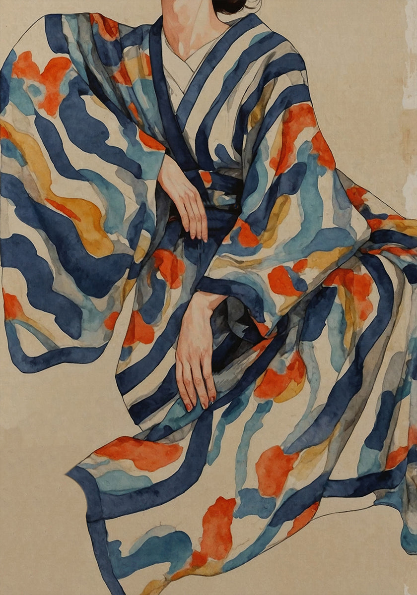 Modele de kimono curgătoare