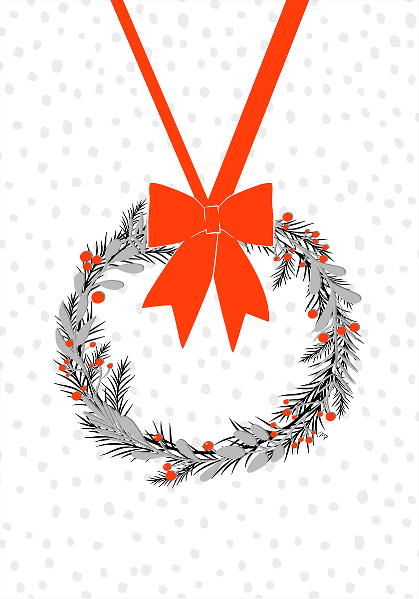 Poster cu bucurie coroană festivă