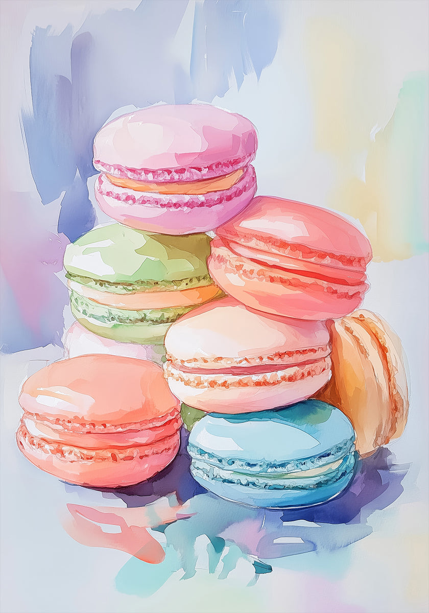 Spalvingi macarons