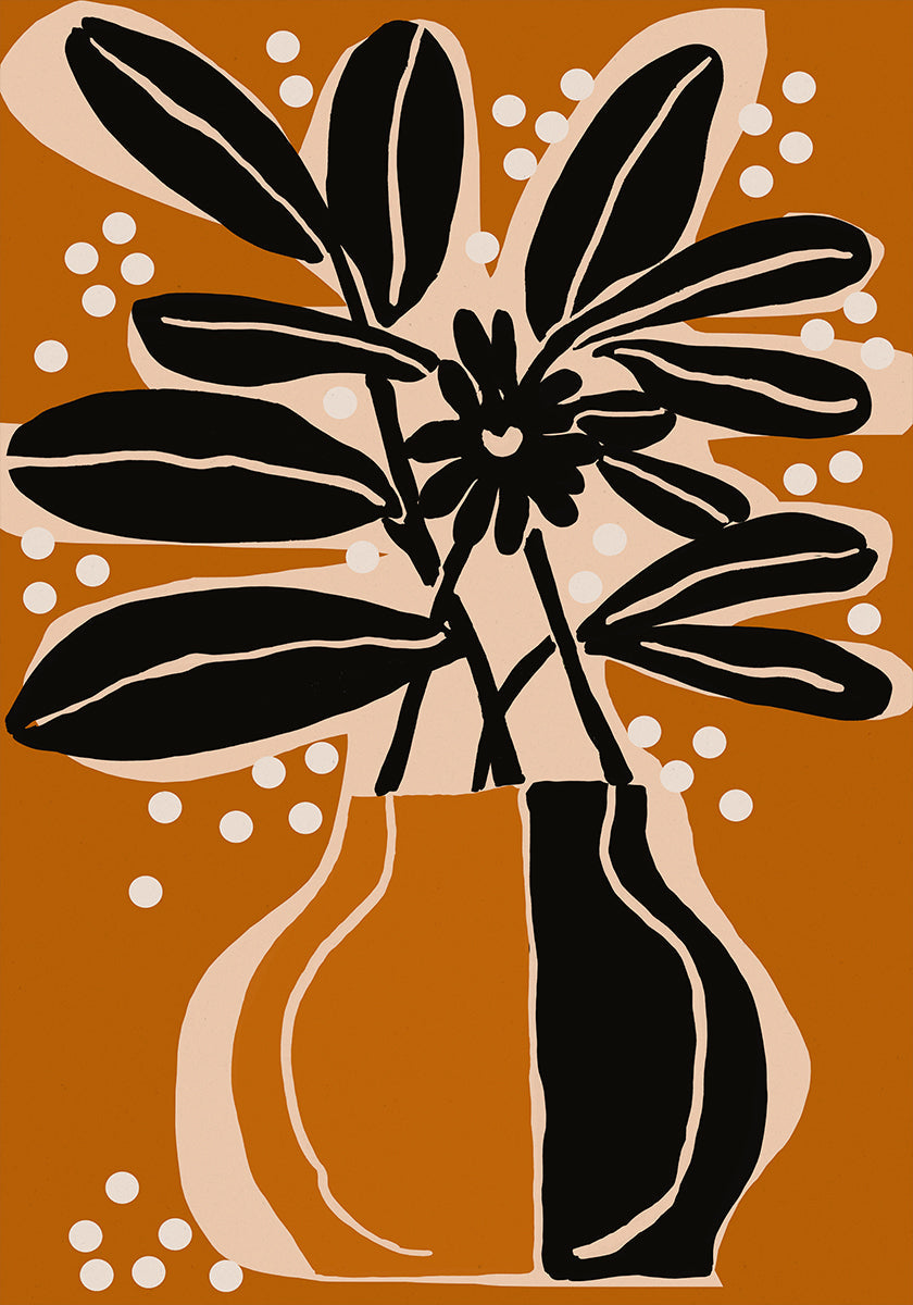 Ochre still life no6 (NEW) - Posterbox