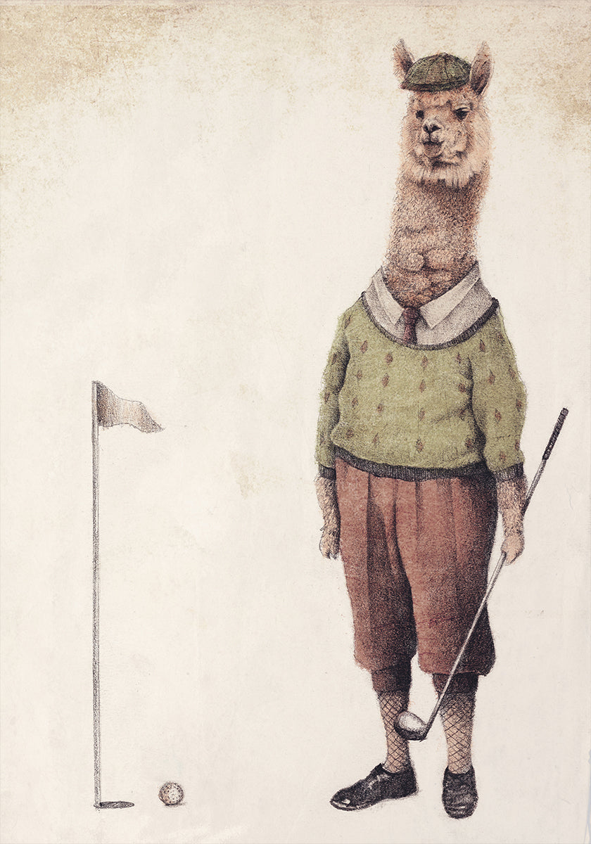 Alpaca Golf Club poszter