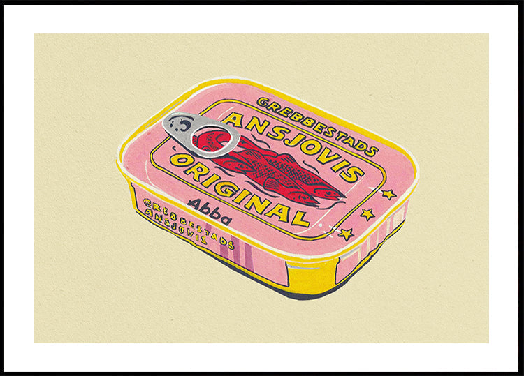 Abba Ansjovis Plakat - Posterbox