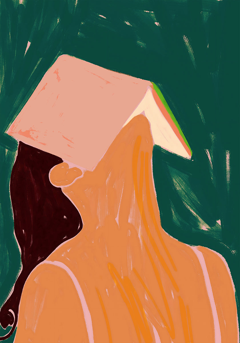 Plakatas Skaitymas tarp eilučių