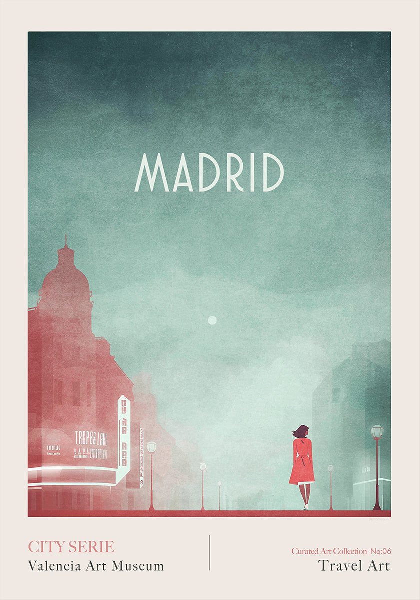 Madrid 1- GRAN VIA Plakat