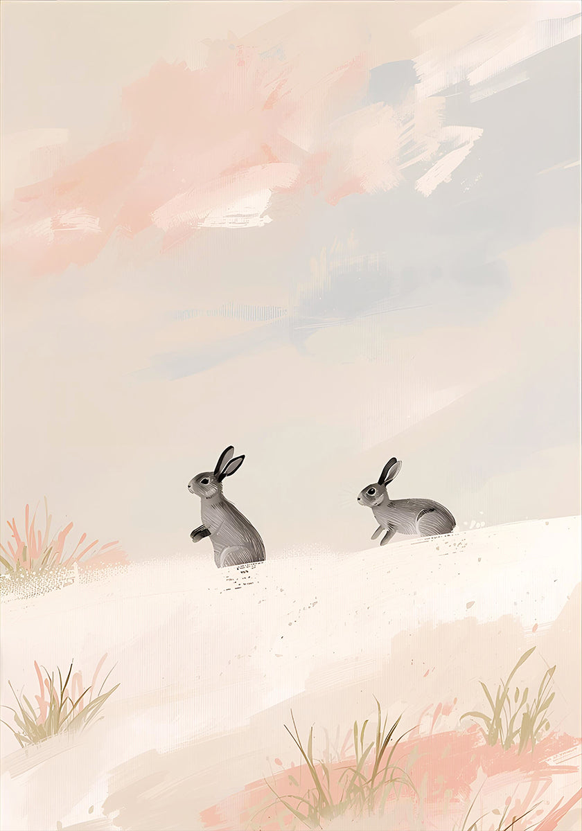 Plakāts Hasen Im Schnee