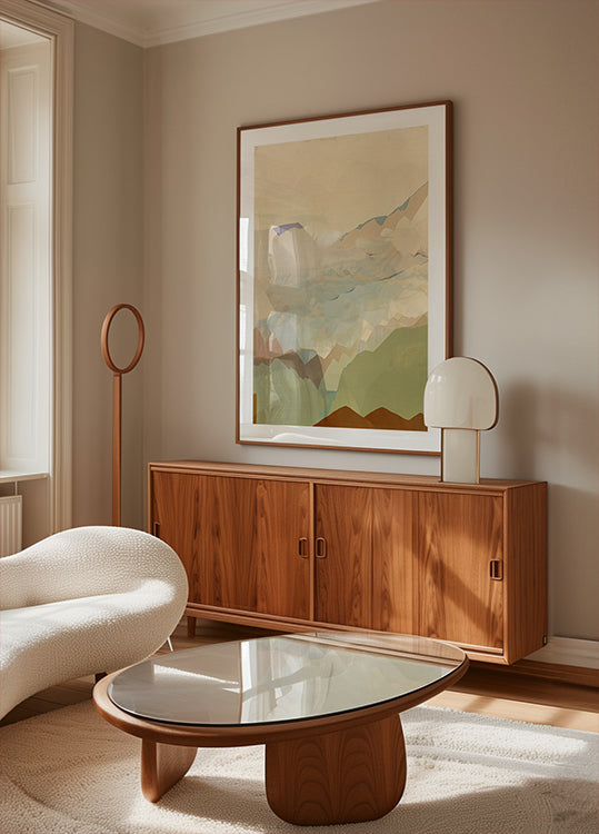 Peachy Mountain Range 3 (NEW) - Posterbox