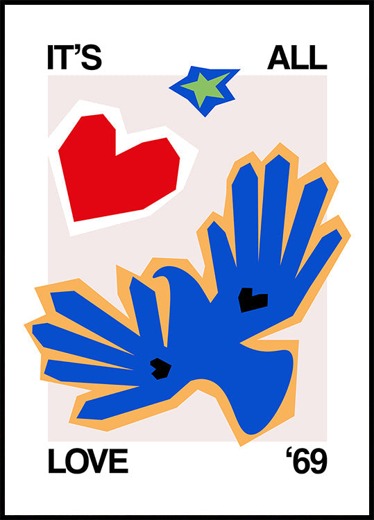 It's All Love '69 Bird Blue (NEW)