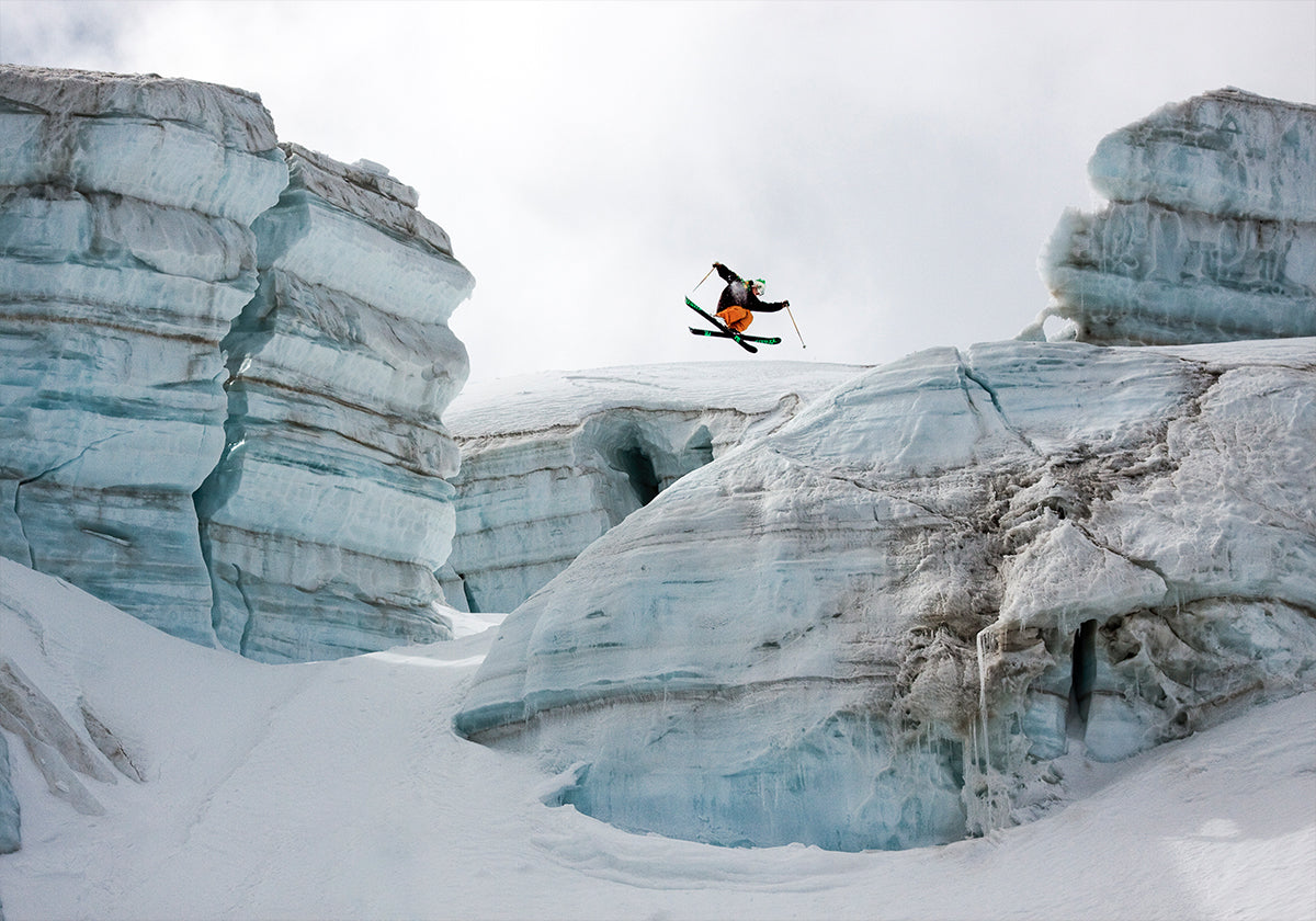Candide Thovex no nekurienes uz nekurieni Plakāts