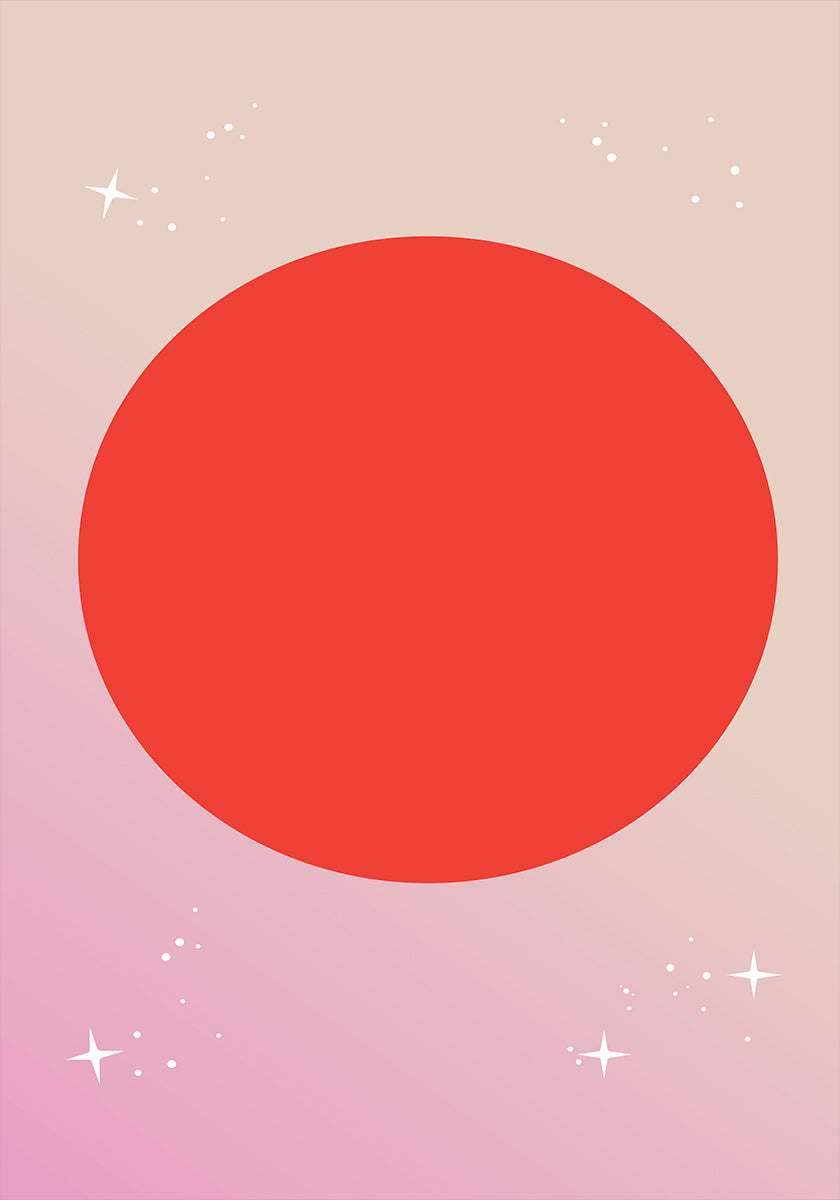 Crimson Eclipse Plakat - Posterbox