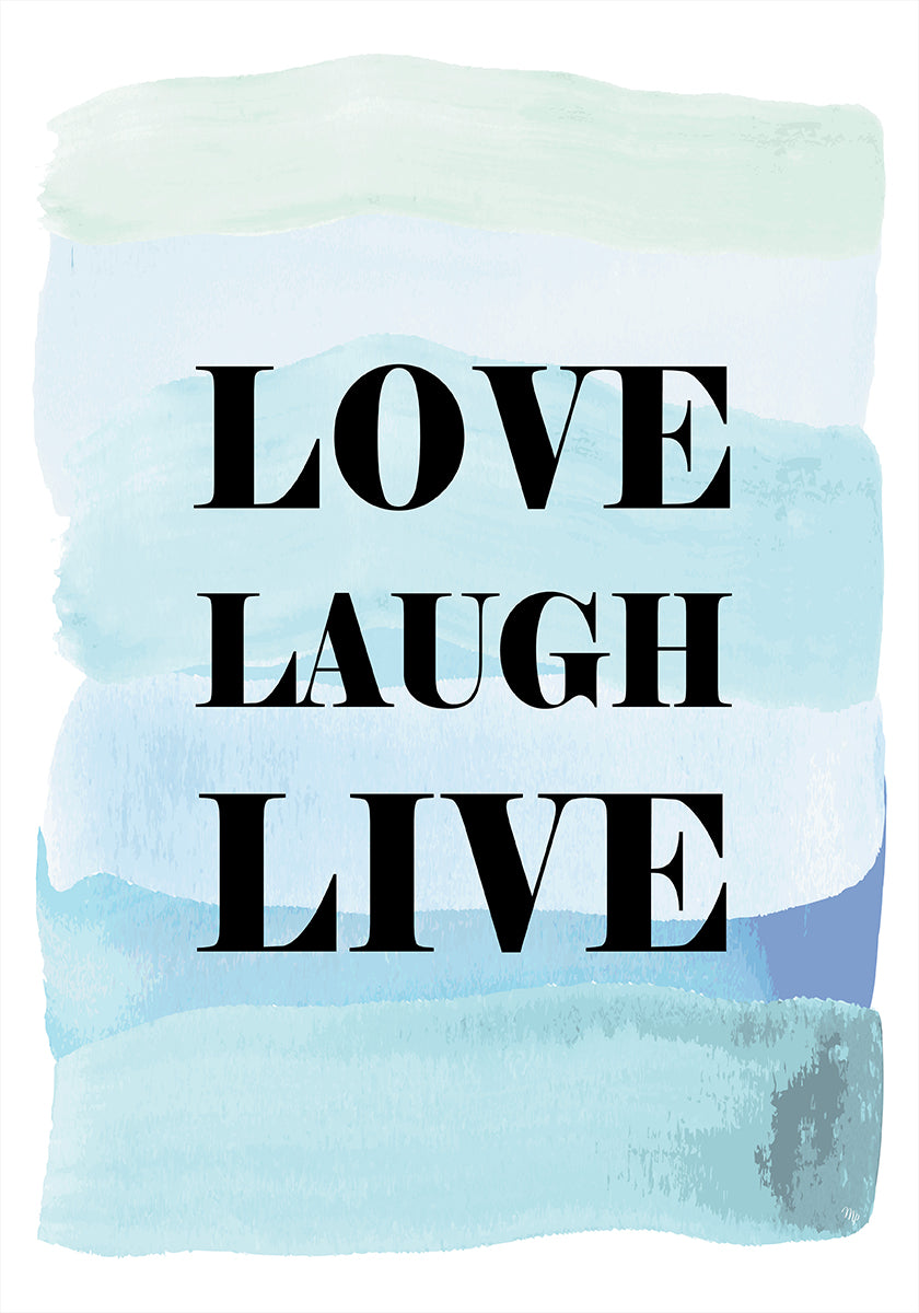 Live Joyfully Always Plakat