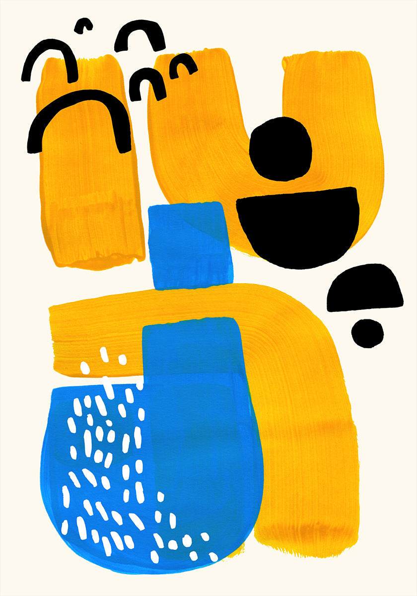 Bold Abstract Shapes (NEW) - Posterbox