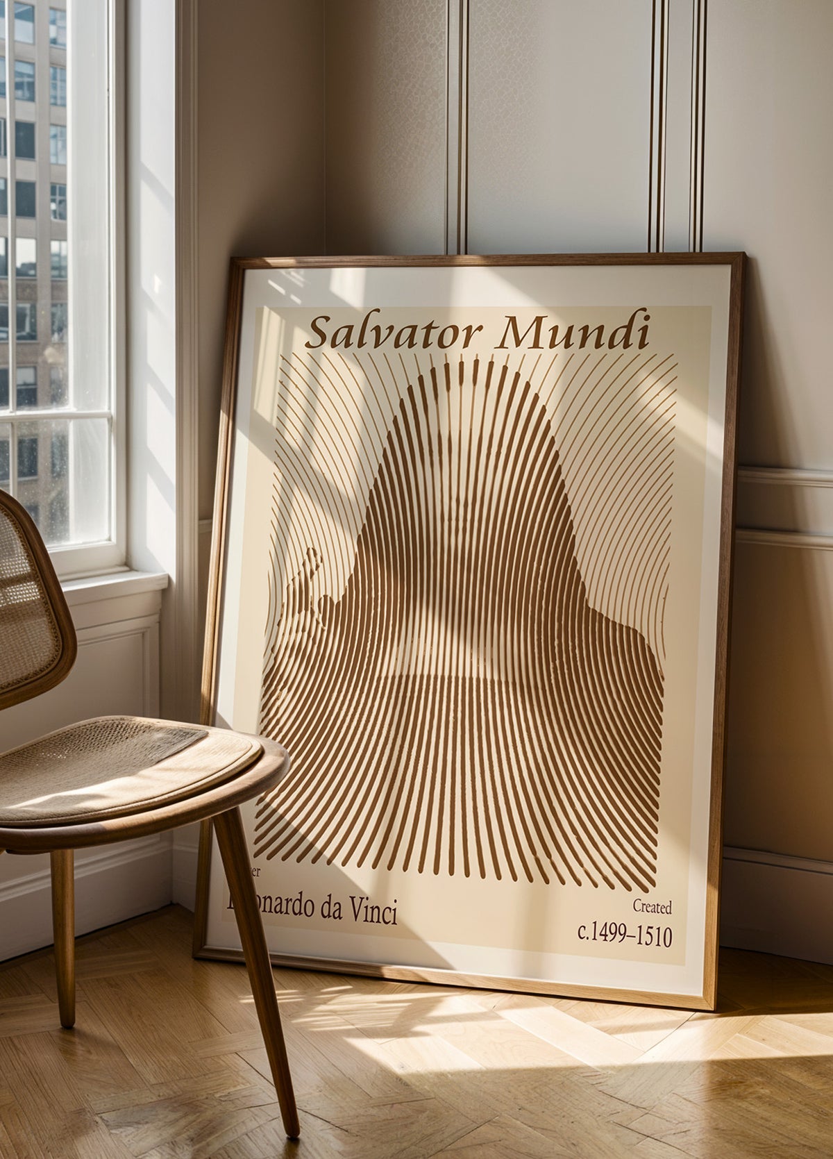 Abstrakt Jesus Silhouette