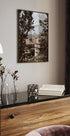 A View Of Rome Through The Leaves Plakat - Posterbox.dk