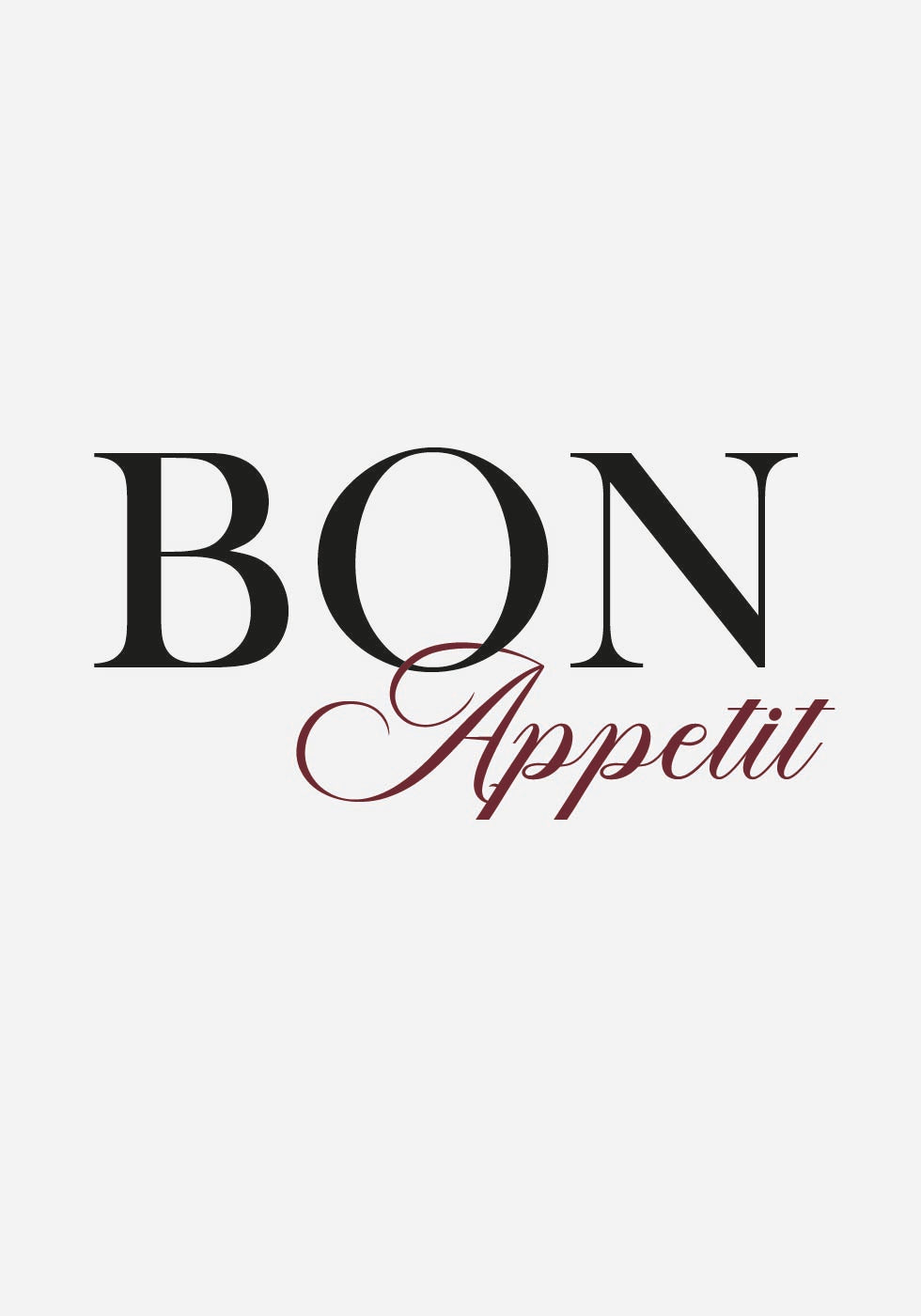Bon Appetit Plakat - Posterbox.dk