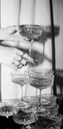Champagne Glasses Print Plakat - Posterbox.no