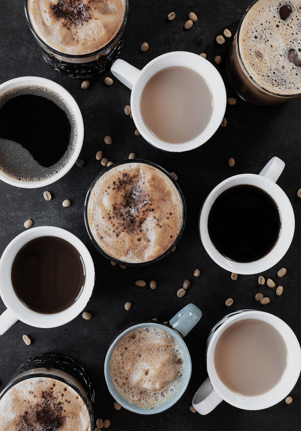Variety of Coffee Cups Plakat - Posterbox.dk