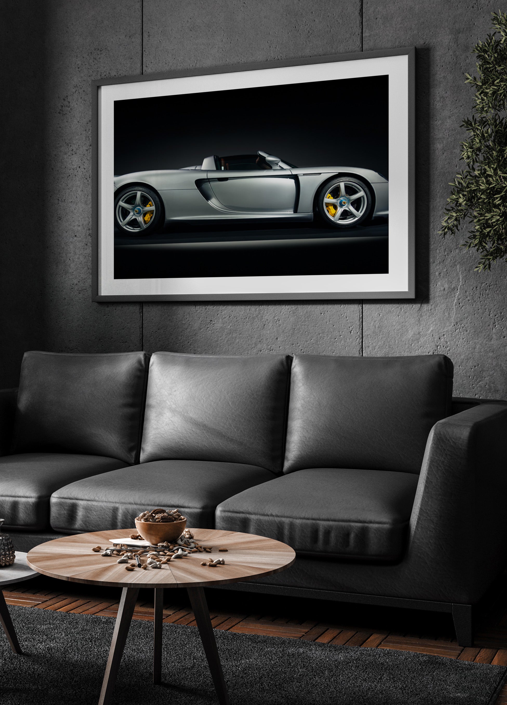 Elegante Sëlwer Supercar