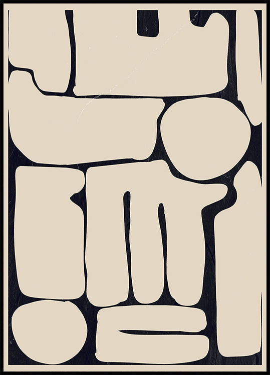 Kaasaegsed abstraktsed minimaalsed kujundid 161 plakat