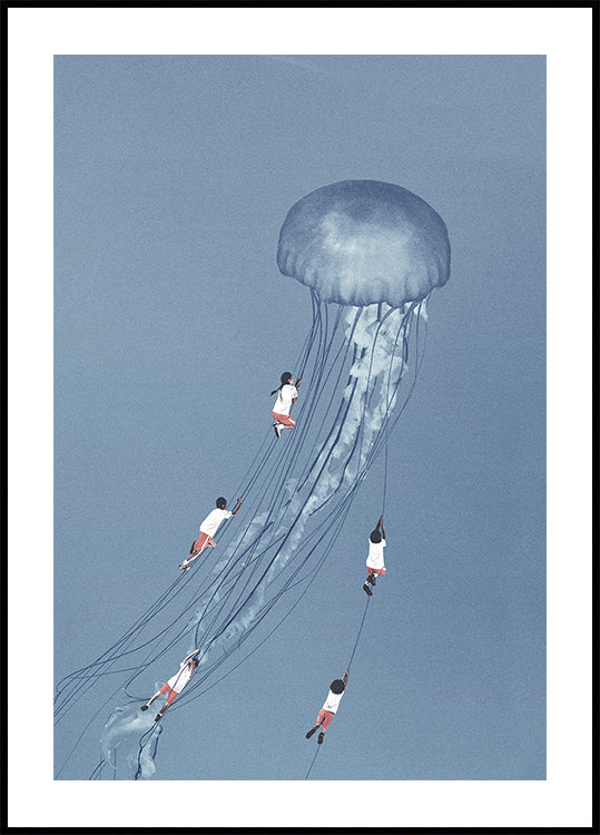 Mir koumen lächelnd Poster heem