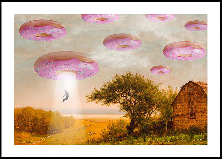 Donut Invasion plakat