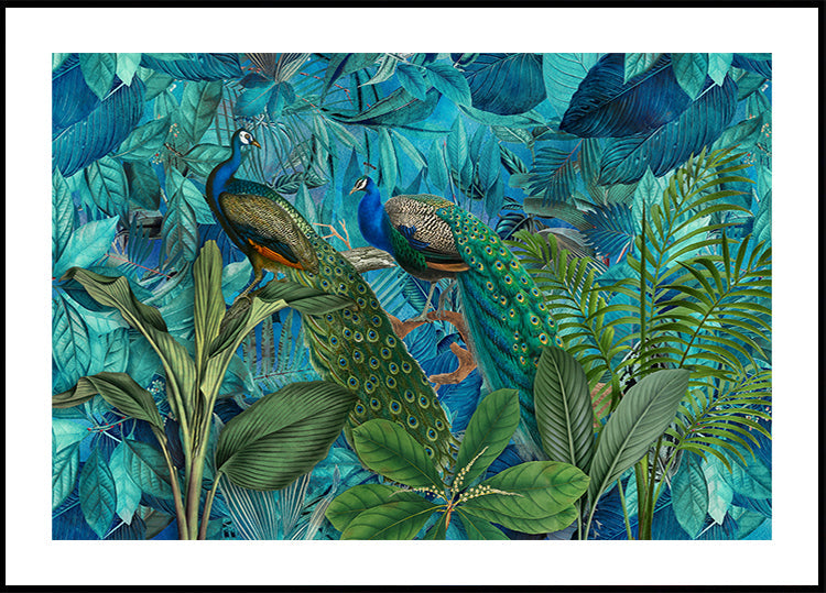 Jungle Birds Garden No1 Plakat