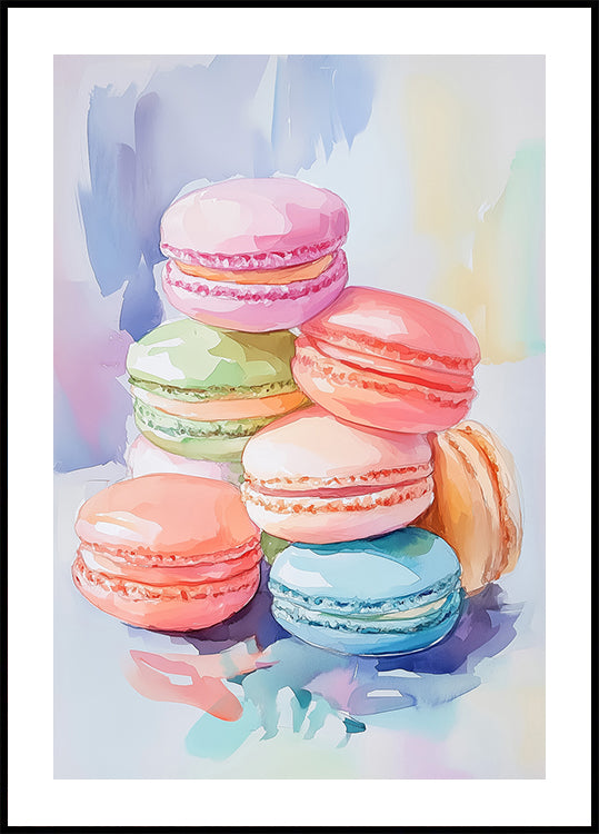 Krāsaini macarons