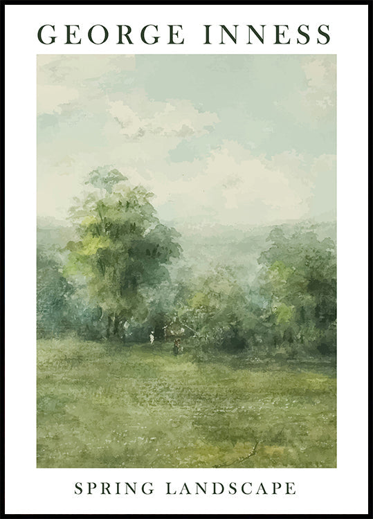 Spring Landscape Plakat - Posterbox.dk