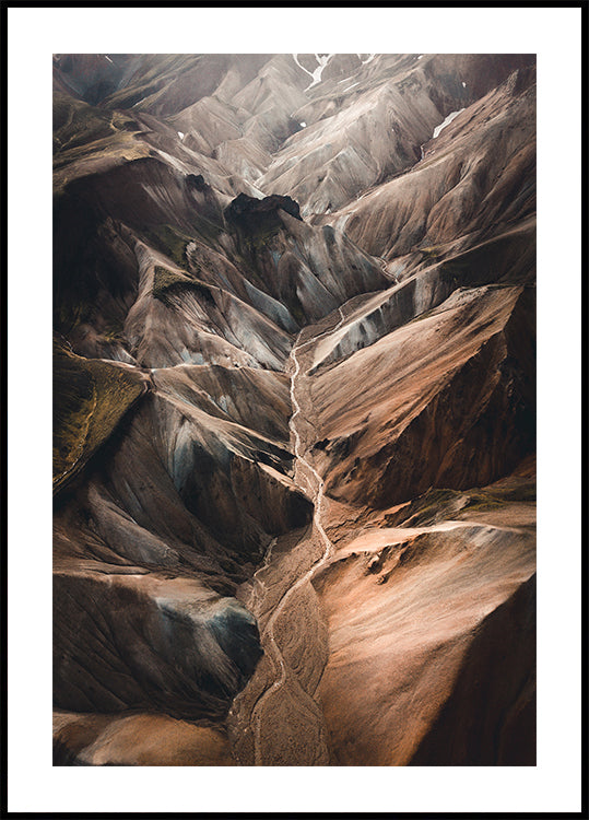Landmannalaugar plakāts