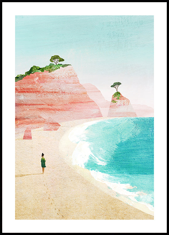 Plage Meedchen IV Poster