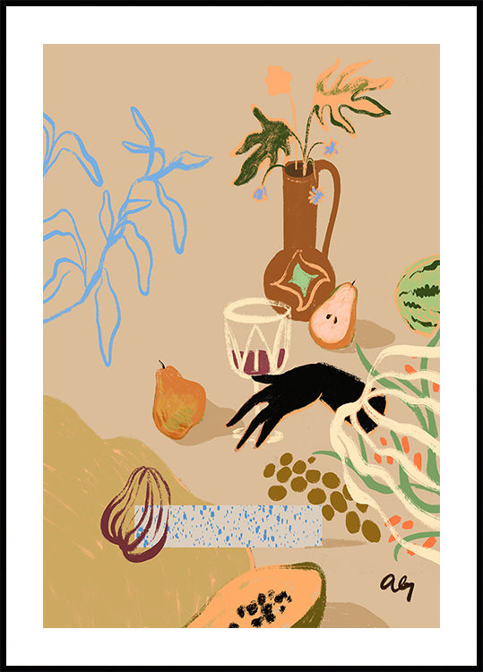 Pass Me The Pear Poster