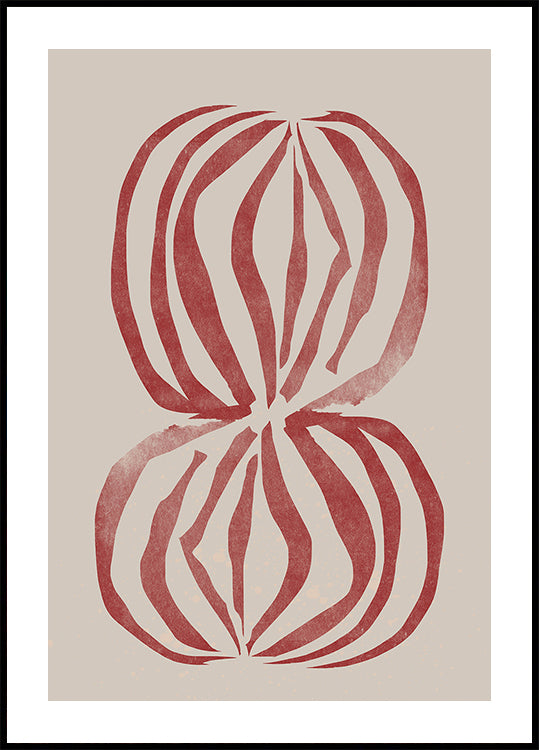 Crimson Echoforms Plakat