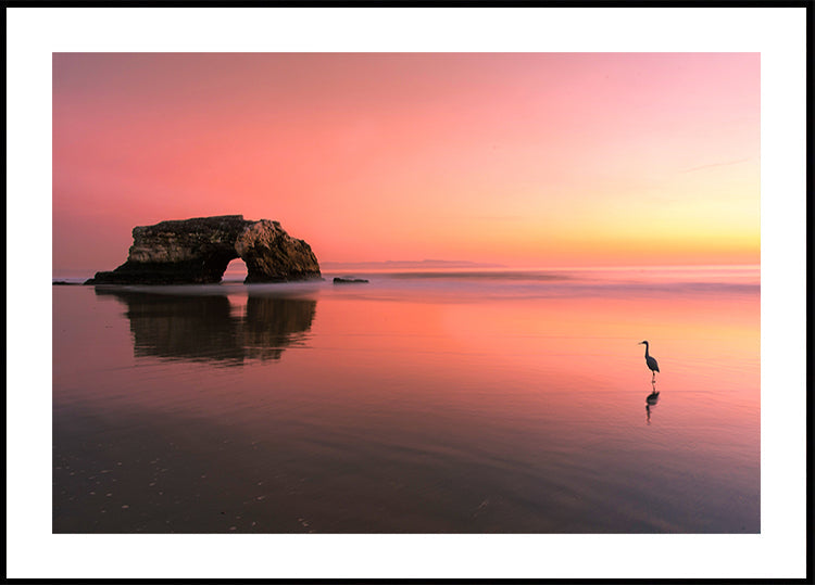 Päikeseloojang Natural Bridge-2 juures