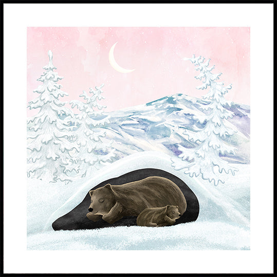 Ziemas miega plakāts