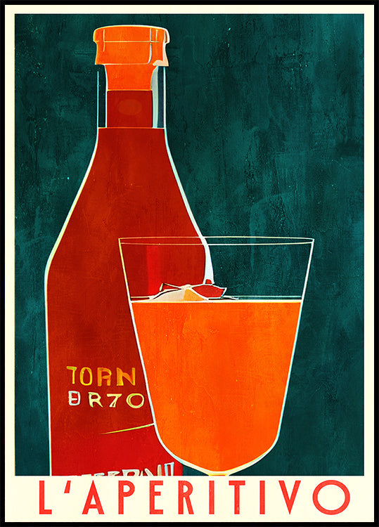 L'aperitivo plakāts