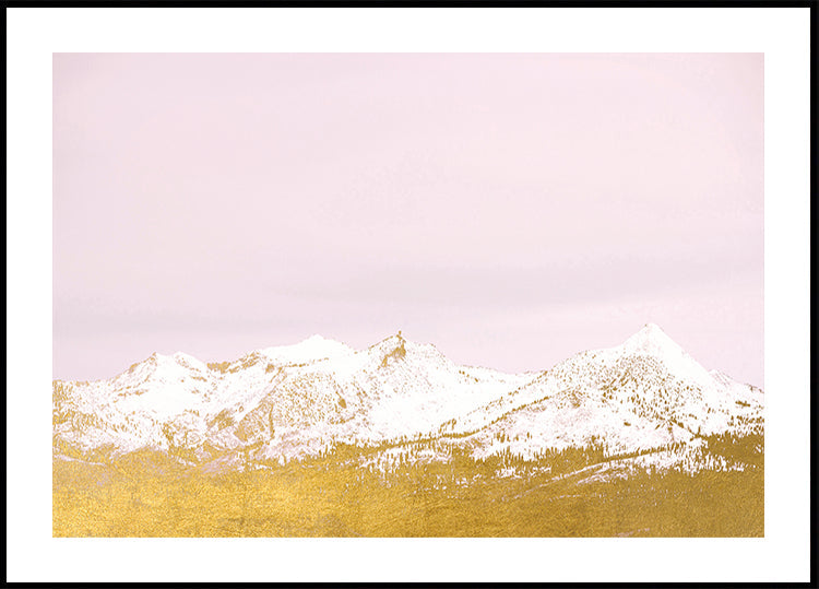 Zelta kalnu plakāts