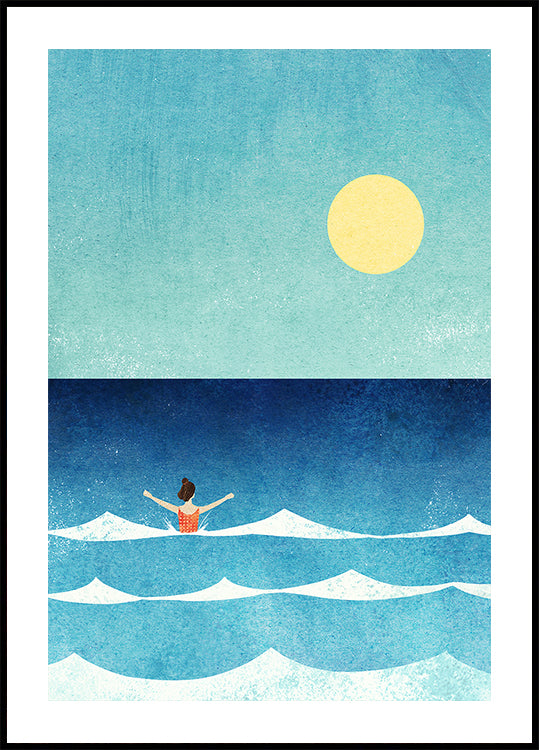 Sea Swim ii plakat
