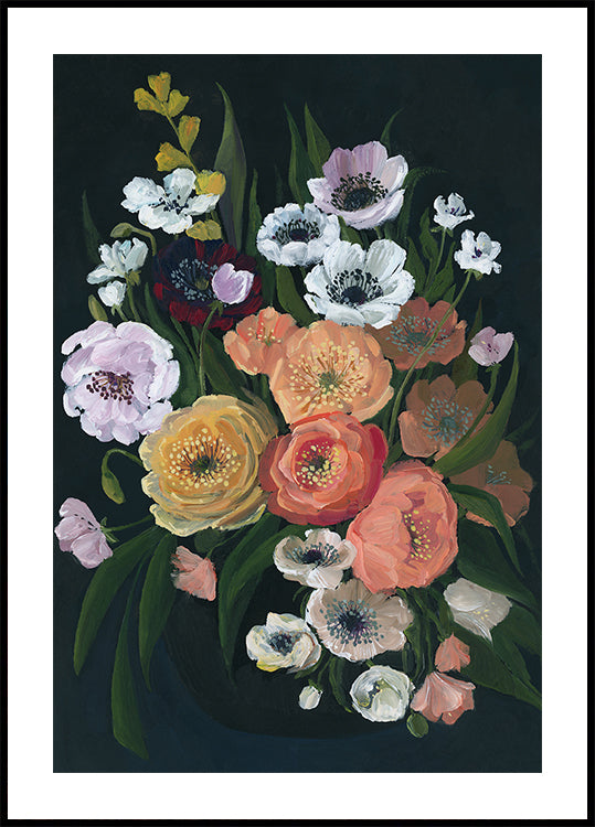 Leocadia moody bouquet Poster