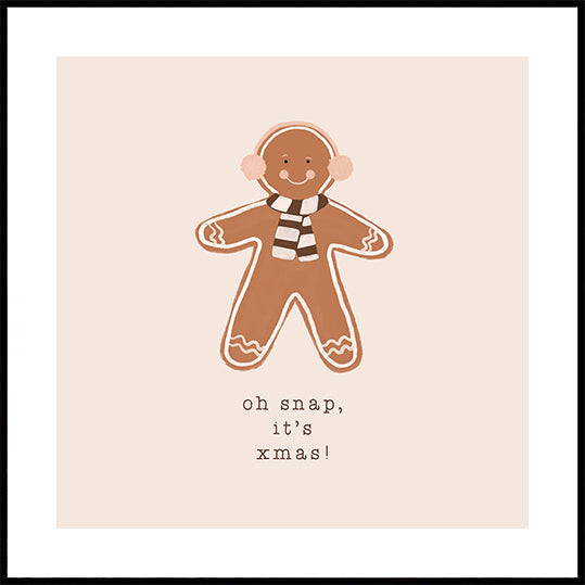 Oh Snap It's Xmas Plakat Plakat