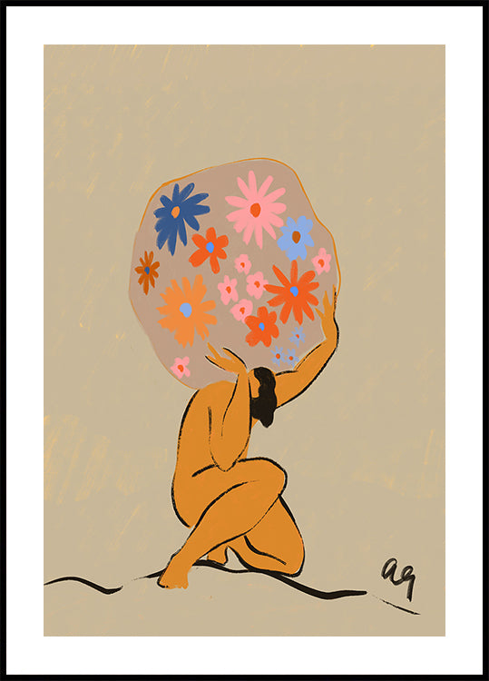 A világ a vállán poszter