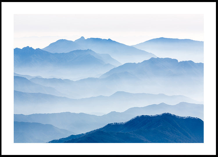 Ködös hegyek poszter