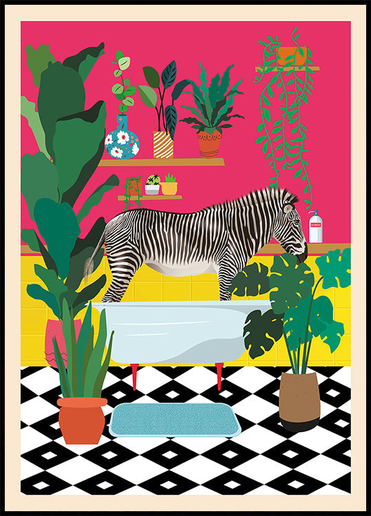 Zebra Bad Zäit
