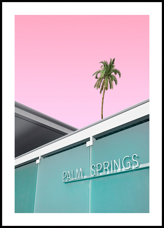 Wëllkomm zu Palm Springs Affiche