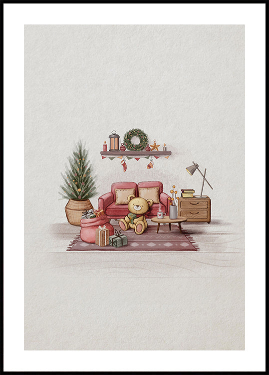 Plagát útulnej izby