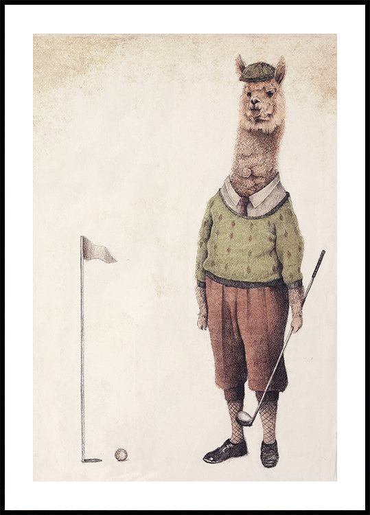 Alpaca Golf Club poszter