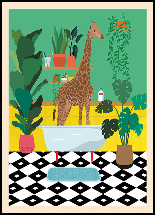Giraff Bathtime