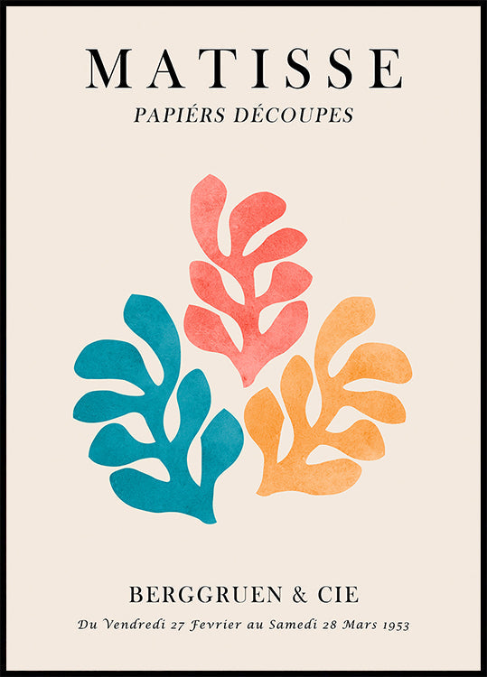 Matisse Blummen 3 Poster