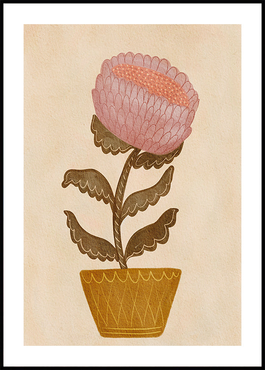 Blossom an enger Vase Poster